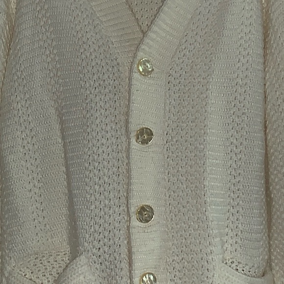 VTG Cream Cardigan - Picture 3 of 4